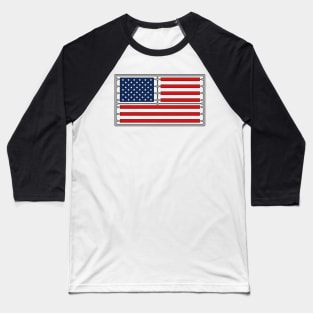 Plastic Sprue scale model american flag Classic Baseball T-Shirt